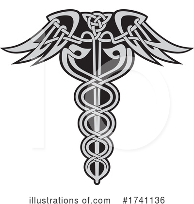 Caduceus Clipart #1741136 by Any Vector