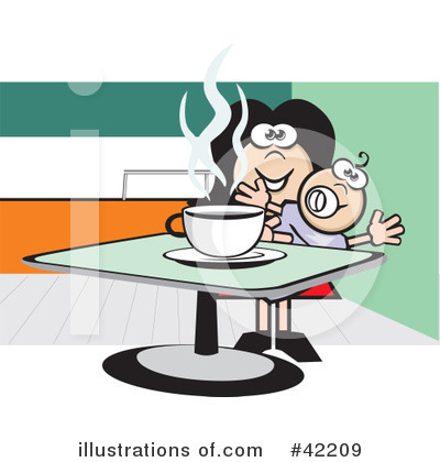 Coffee House Clipart #42209 by David Rey