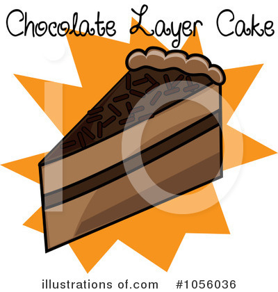 Royalty-Free (RF) Cake Clipart Illustration by Pams Clipart - Stock Sample #1056036
