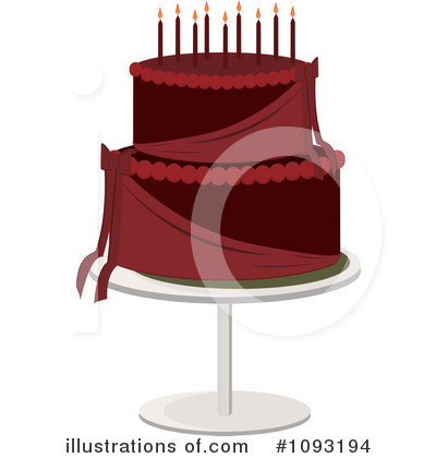 Royalty-Free (RF) Cake Clipart Illustration by Randomway - Stock Sample #1093194