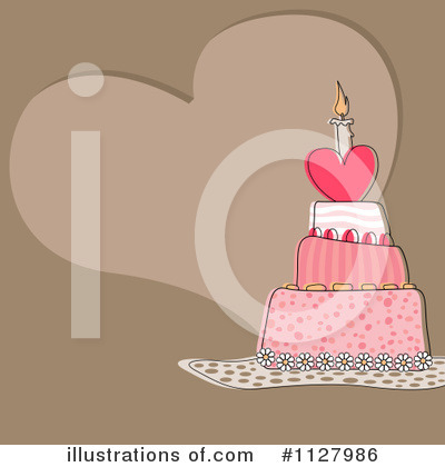 Royalty-Free (RF) Cake Clipart Illustration by dero - Stock Sample #1127986
