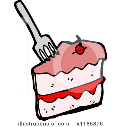 Royalty-Free (RF) Cake Clipart Illustration by lineartestpilot - Stock Sample #1186876