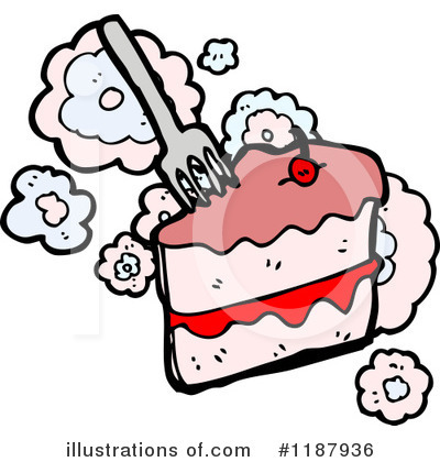 Royalty-Free (RF) Cake Clipart Illustration by lineartestpilot - Stock Sample #1187936
