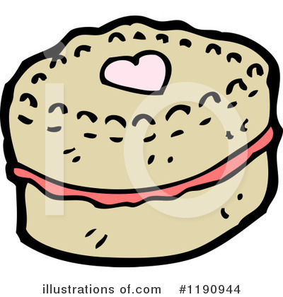 Royalty-Free (RF) Cake Clipart Illustration by lineartestpilot - Stock Sample #1190944