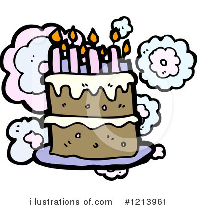 Birthday Cake Clipart #1213961 by lineartestpilot