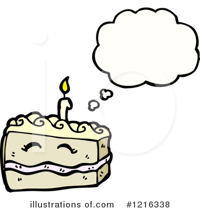 Birthday Cake Clipart #1216338 by lineartestpilot