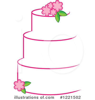 Royalty-Free (RF) Cake Clipart Illustration by Pams Clipart - Stock Sample #1221502