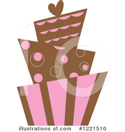Royalty-Free (RF) Cake Clipart Illustration by Pams Clipart - Stock Sample #1221510