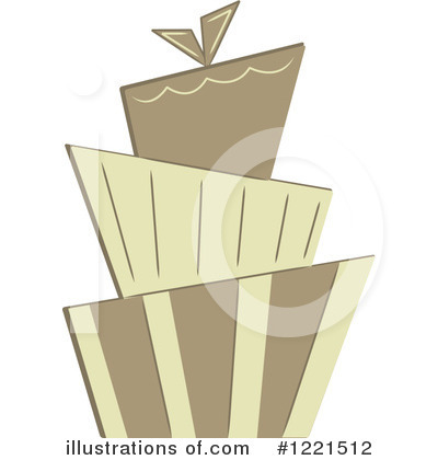 Royalty-Free (RF) Cake Clipart Illustration by Pams Clipart - Stock Sample #1221512