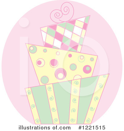 Royalty-Free (RF) Cake Clipart Illustration by Pams Clipart - Stock Sample #1221515