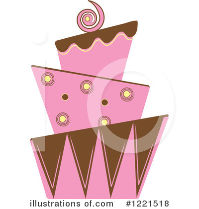 Royalty-Free (RF) Cake Clipart Illustration by Pams Clipart - Stock Sample #1221518