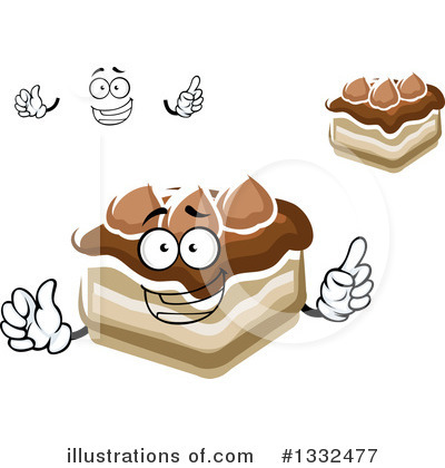 Royalty-Free (RF) Cake Clipart Illustration by Vector Tradition SM - Stock Sample #1332477