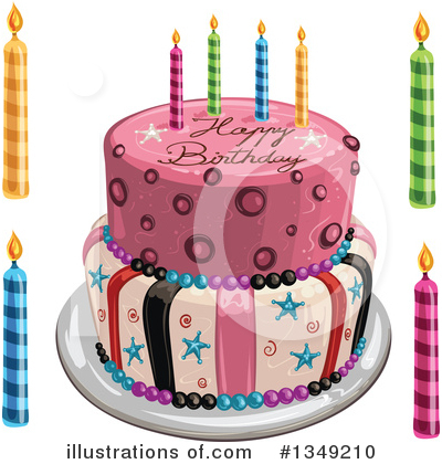 Royalty-Free (RF) Cake Clipart Illustration by merlinul - Stock Sample #1349210