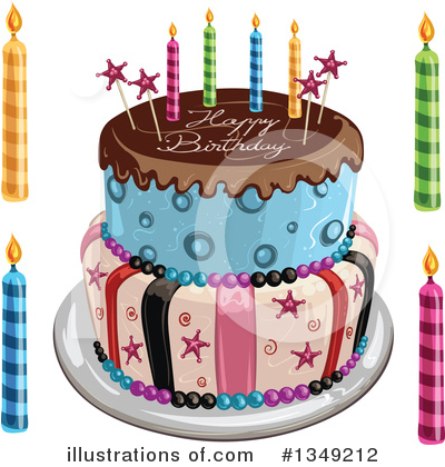 Royalty-Free (RF) Cake Clipart Illustration by merlinul - Stock Sample #1349212