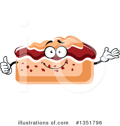 Royalty-Free (RF) Cake Clipart Illustration by Vector Tradition SM - Stock Sample #1351796