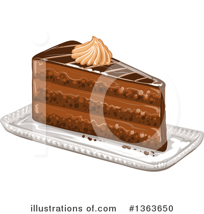 Royalty-Free (RF) Cake Clipart Illustration by merlinul - Stock Sample #1363650