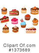 Cake Clipart #1373689 by Vector Tradition SM