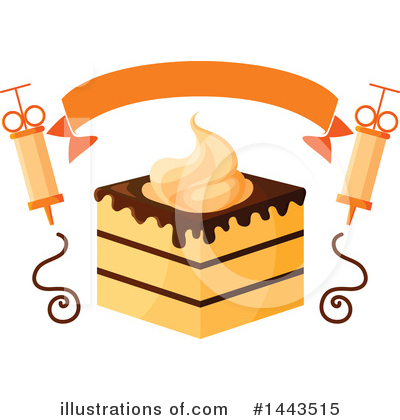 Royalty-Free (RF) Cake Clipart Illustration by Vector Tradition SM - Stock Sample #1443515