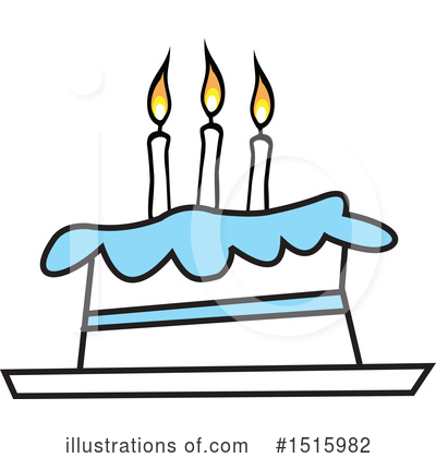 Royalty-Free (RF) Cake Clipart Illustration by Johnny Sajem - Stock Sample #1515982