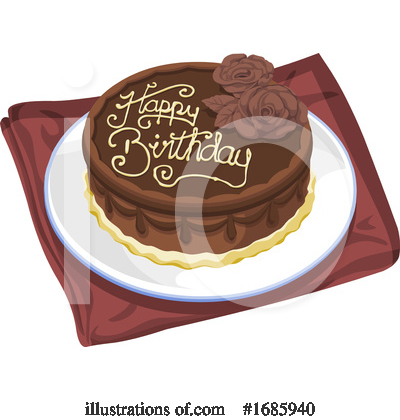 Royalty-Free (RF) Cake Clipart Illustration by Morphart Creations - Stock Sample #1685940