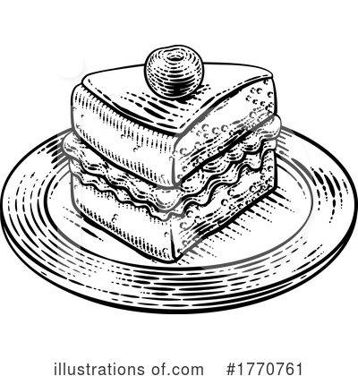 Royalty-Free (RF) Cake Clipart Illustration by AtStockIllustration - Stock Sample #1770761