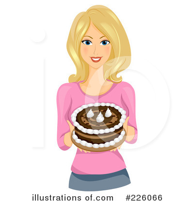 Royalty-Free (RF) Cake Clipart Illustration by BNP Design Studio - Stock Sample #226066