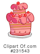 Cake Clipart #231543 by Hit Toon