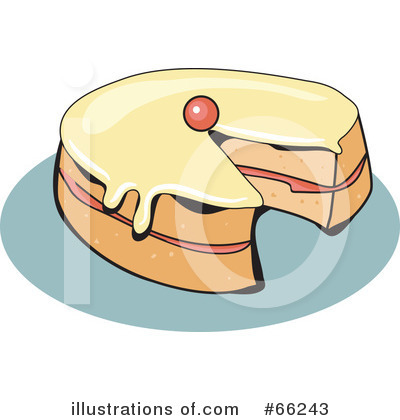 Royalty-Free (RF) Cake Clipart Illustration by Prawny - Stock Sample #66243