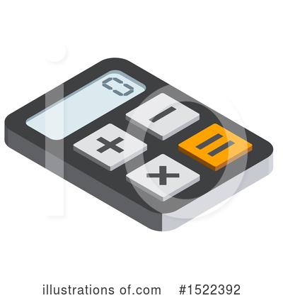 Royalty-Free (RF) Calculator Clipart Illustration by beboy - Stock Sample #1522392
