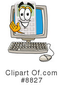 Calculator Clipart #8827 by Mascot Junction