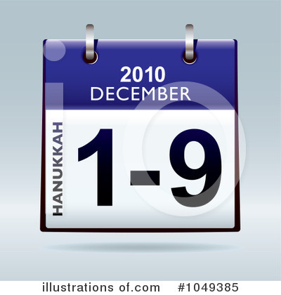 Royalty-Free (RF) Calendar Clipart Illustration by michaeltravers - Stock Sample #1049385