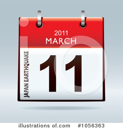 Royalty-Free (RF) Calendar Clipart Illustration by michaeltravers - Stock Sample #1056363