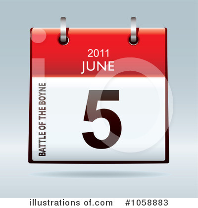 Royalty-Free (RF) Calendar Clipart Illustration by michaeltravers - Stock Sample #1058883