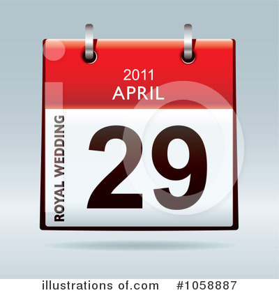 Royalty-Free (RF) Calendar Clipart Illustration by michaeltravers - Stock Sample #1058887