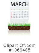 Calendar Clipart #1069485 by Andrei Marincas