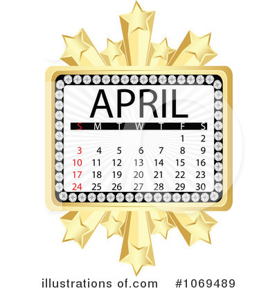 Royalty-Free (RF) Calendar Clipart Illustration by Andrei Marincas - Stock Sample #1069489