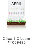 Calendar Clipart #1069495 by Andrei Marincas