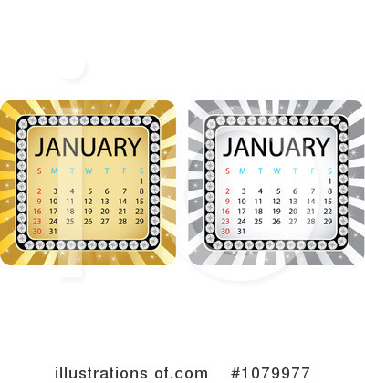 Royalty-Free (RF) Calendar Clipart Illustration by Andrei Marincas - Stock Sample #1079977