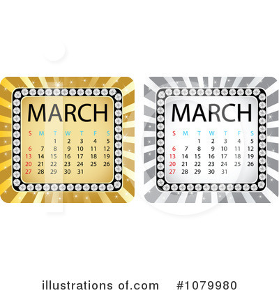 Royalty-Free (RF) Calendar Clipart Illustration by Andrei Marincas - Stock Sample #1079980