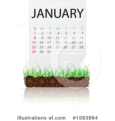 Royalty-Free (RF) Calendar Clipart Illustration by Andrei Marincas - Stock Sample #1083884