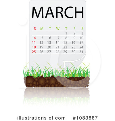Royalty-Free (RF) Calendar Clipart Illustration by Andrei Marincas - Stock Sample #1083887