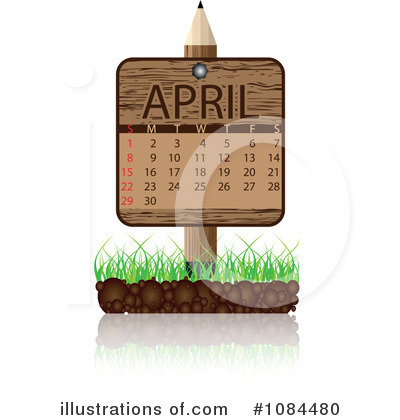 Royalty-Free (RF) Calendar Clipart Illustration by Andrei Marincas - Stock Sample #1084480