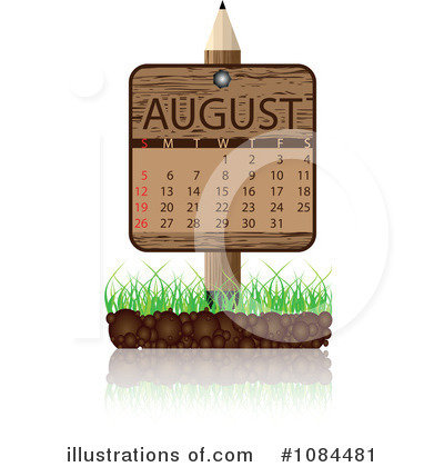 Royalty-Free (RF) Calendar Clipart Illustration by Andrei Marincas - Stock Sample #1084481