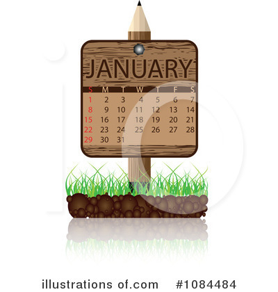 Royalty-Free (RF) Calendar Clipart Illustration by Andrei Marincas - Stock Sample #1084484