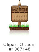 Calendar Clipart #1087148 by Andrei Marincas