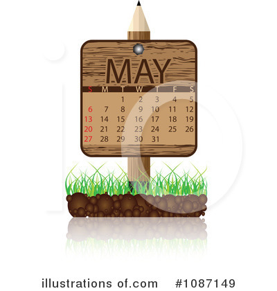 Royalty-Free (RF) Calendar Clipart Illustration by Andrei Marincas - Stock Sample #1087149