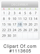 Calendar Clipart #1113605 by Andrei Marincas