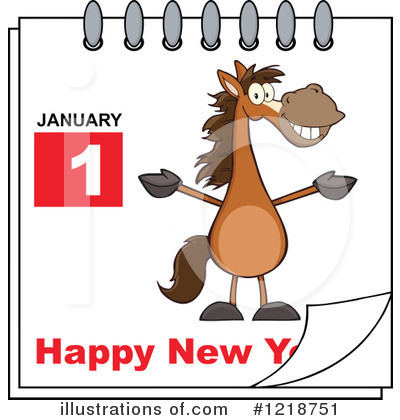Royalty-Free (RF) Calendar Clipart Illustration by Hit Toon - Stock Sample #1218751