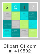 Calendar Clipart #1419592 by KJ Pargeter