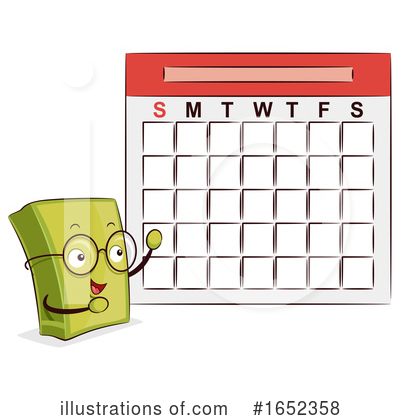 Royalty-Free (RF) Calendar Clipart Illustration by BNP Design Studio - Stock Sample #1652358